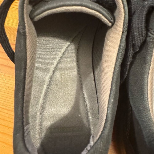 Γυναικεία δερμάτινα παπούτσια Clarks μέγεθος 36 μεταχειρισμένα, μαύρα