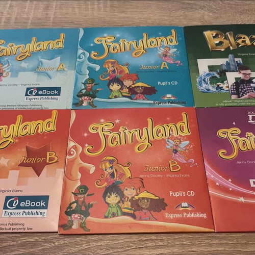 Express Publishing English Learning CD/DVD set like new, pack of 6