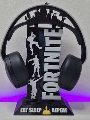 Fortnite stand for headphones new, white and black