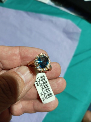 Ring new, gold color