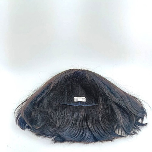 Σετ περούκας Jeannette vintage 1960s με φυσική τρίχα, αυθεντικό κουτί και φυλλάδιο μεταχειρισμένο