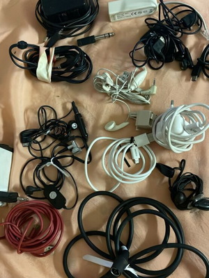 Various cables for mobile phones and other uses new