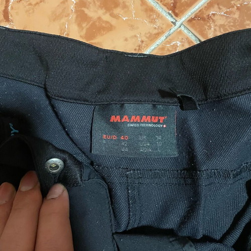 Mammut men's pants like new, size S, black