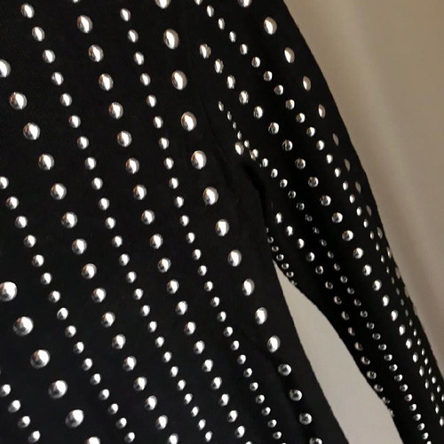 Zara limited edition dress with studs new, black, size S