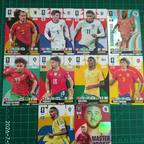 Fifa World Cup 2026 Adrenalyn XL Panini cards new