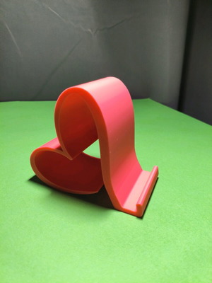 Heart-shaped mobile phone holder like new