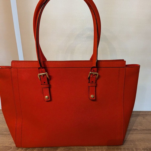 Trussardi Tote bag like new, red shoulder bag