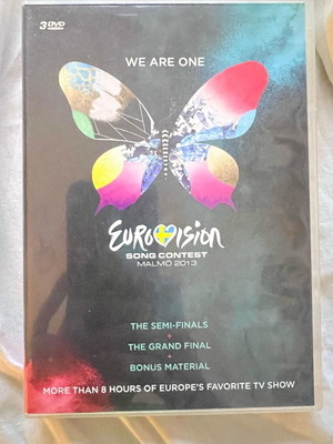 Eurovision 2013 3 DVDs like new