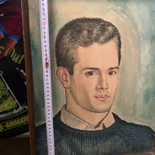 Oil painting signed by A. Glinos 1965, like new