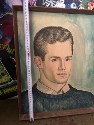 Oil painting signed by A. Glinos 1965, like new