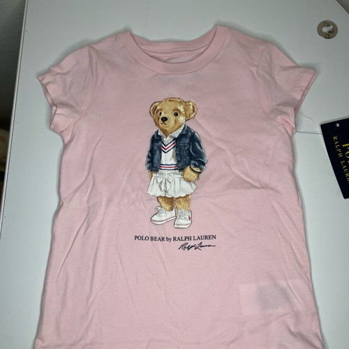 Polo Ralph Lauren kids pink short-sleeve t-shirt new, size 3T