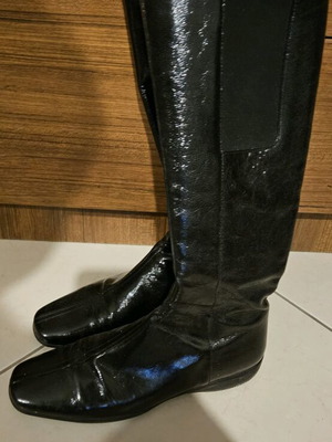 Prada boots black like new, size 38