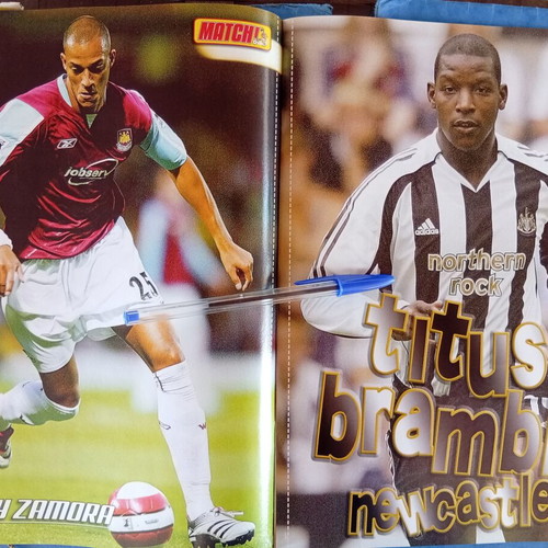 Match Football Magazine Issue 19-25/9/2006 Like New with Liverpool Posters