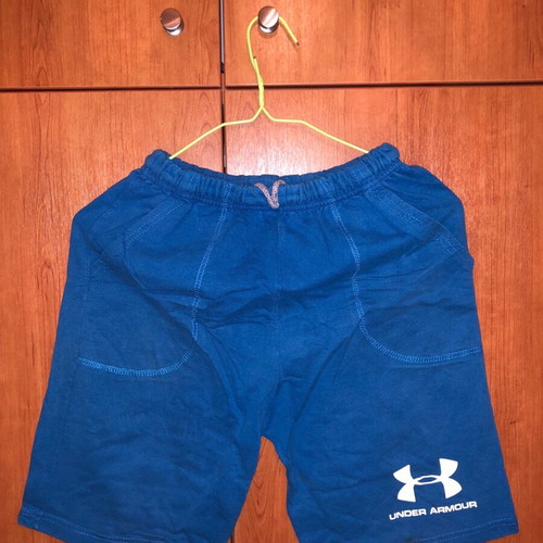 Shorts used, blue, size 12