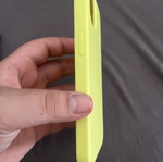 Iphone 13 case yellow like new