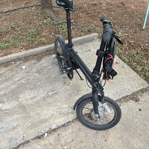 Xiaomi QiCycle electric folding bike used