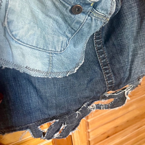 Handmade denim bag new crossbody
