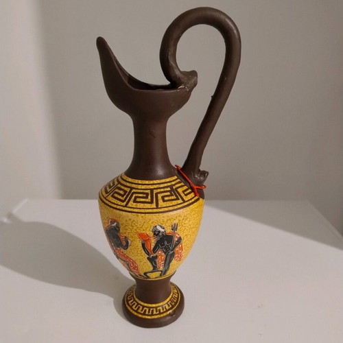 Decorative clay vessel new, height 0.30