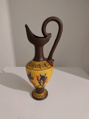 Decorative clay vessel new, height 0.30