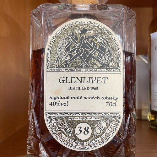 Glenlivet Distilled 1965 Highland Malt Scotch Whiskey new
