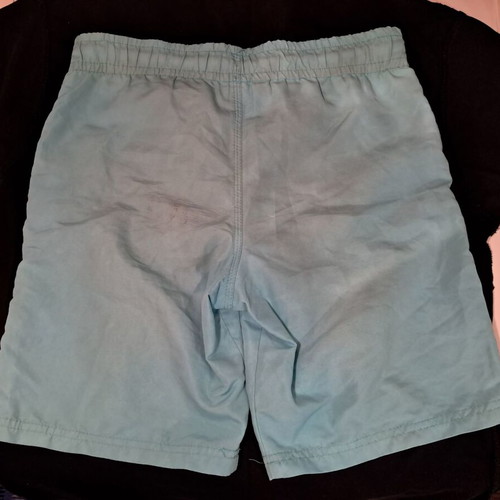 Boys' swim shorts blue and white, like new, size XS