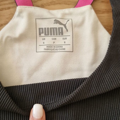 Puma Athletic Sport Crop Top size S multicolor like new
