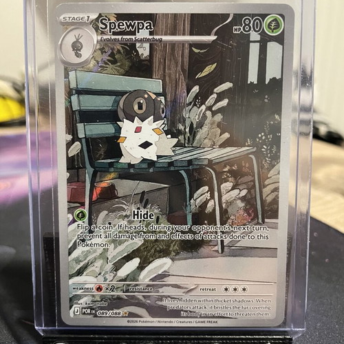 Spewpa Pokemon card POR 089/088