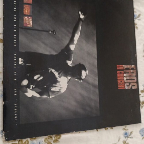 Eros Ramazzotti Eros In Concert 2LP pop, like new Greek edition 1991
