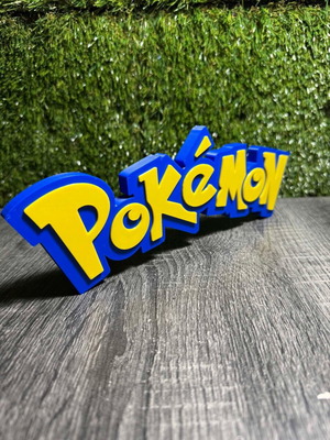 Pokemon διακοσμητικό logo 3d print καινούργιο