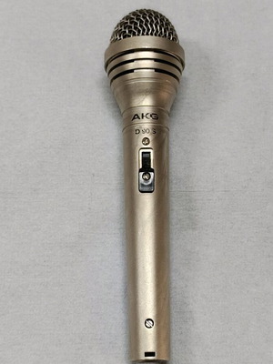 AKG D90S microphone used