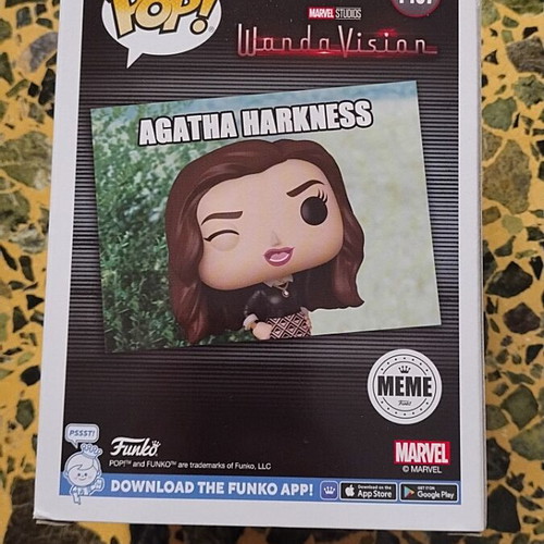 Funko Pop Marvel Agatha Harkness 1457 Meme new authentic