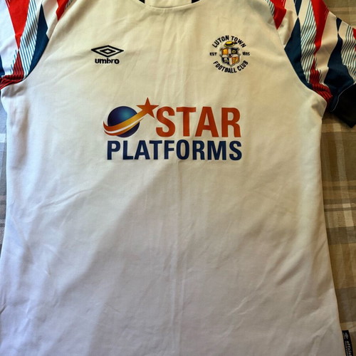 Authentic Luton Town FC kit season 2022-2023 size L