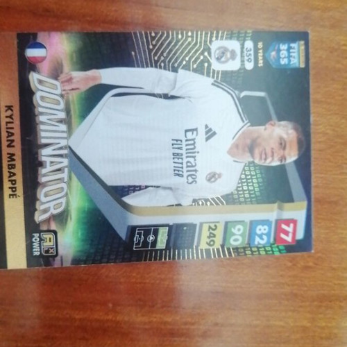 Dominator Mbappe collectible card like new