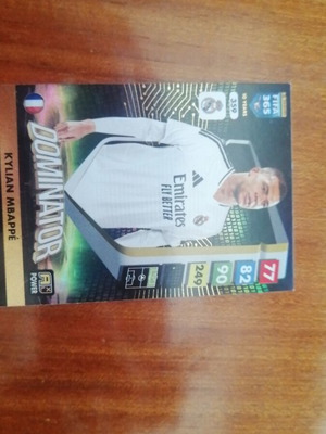 Dominator Mbappe collectible card like new