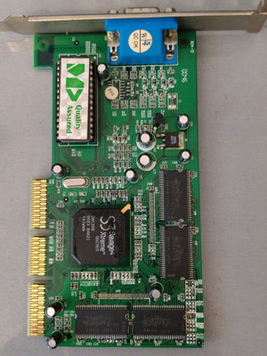 Manli S3 Savage4 Xtreme 16MB AGP graphics card used