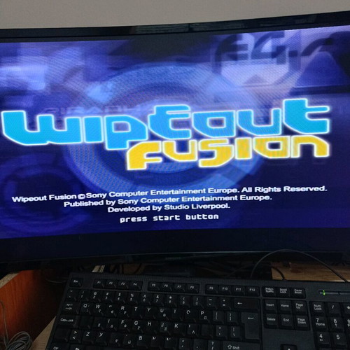 Wipeout Fusion PS2 used