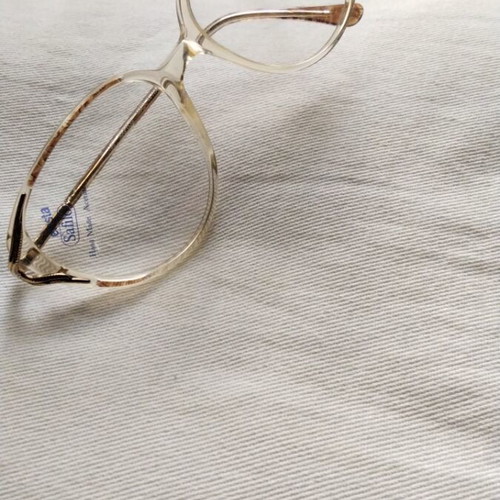 Safilo Vintage Optical Frame like new, white and brown tortoiseshell