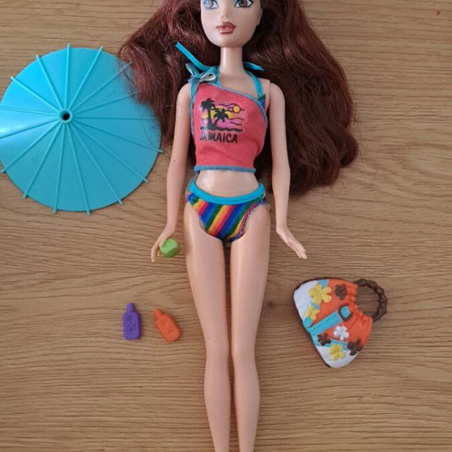 My Scene doll with accessories used