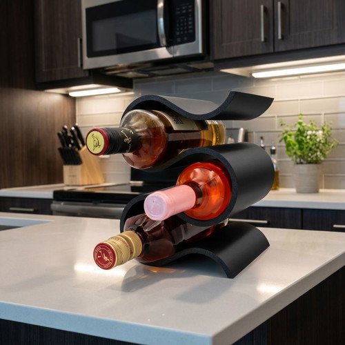Drink Holder for 4 Bottles in Modern Design new