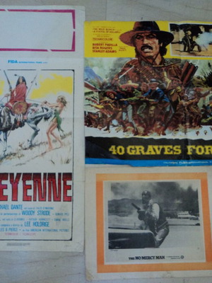 Western posters and photo used, set of 2 posters and 1 photo