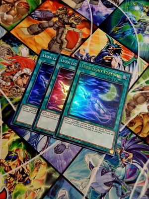 Playset Luna Light Perfume Yu-Gi-Oh! cards 3 pcs