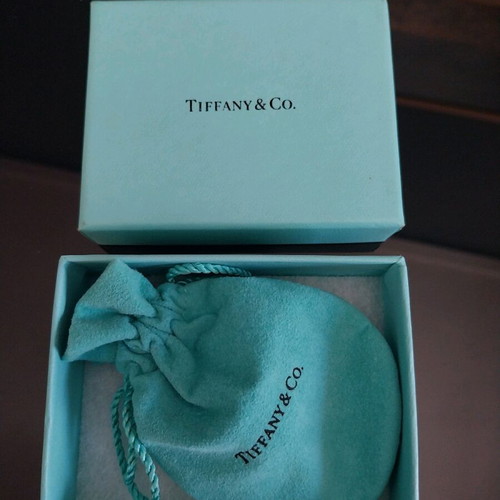 Tiffany & Co 925 Sterling Silver Keychain new with inscription