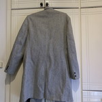 Zara gray coat used, size M, missing buttons