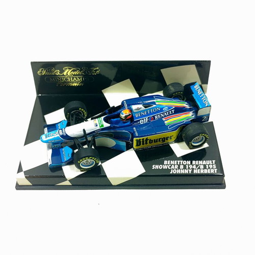 Minichamps 1:43 Benetton Renault Showcar B194/B195 Formula 1 model