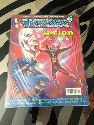 Back Issue Magazine 78 new, Batman Deadman Shade Iron Wolf