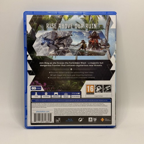 Horizon Forbidden West PS4 used action adventure game