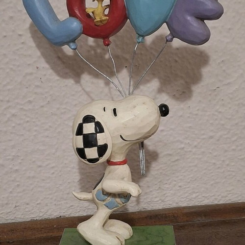 Snoopy Love is in the Air Jim Shore Enesco 2018 collectible 19cm like new