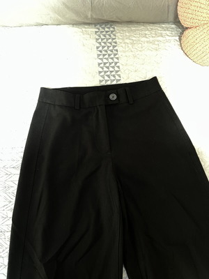 Pink Woman black palazzo pants, size XS