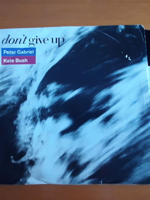 Peter Gabriel & Kate Bush Don't Give Up 7" single used, authentic UK edition