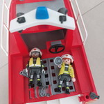 Πυροσβεστικό διασωστικό σκάφος Playmobil σαν καινούργιο